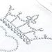 Set of 3 Crown Iron On Rhinestone Crystal T-Shirt Transfers by JCS Rhinestones