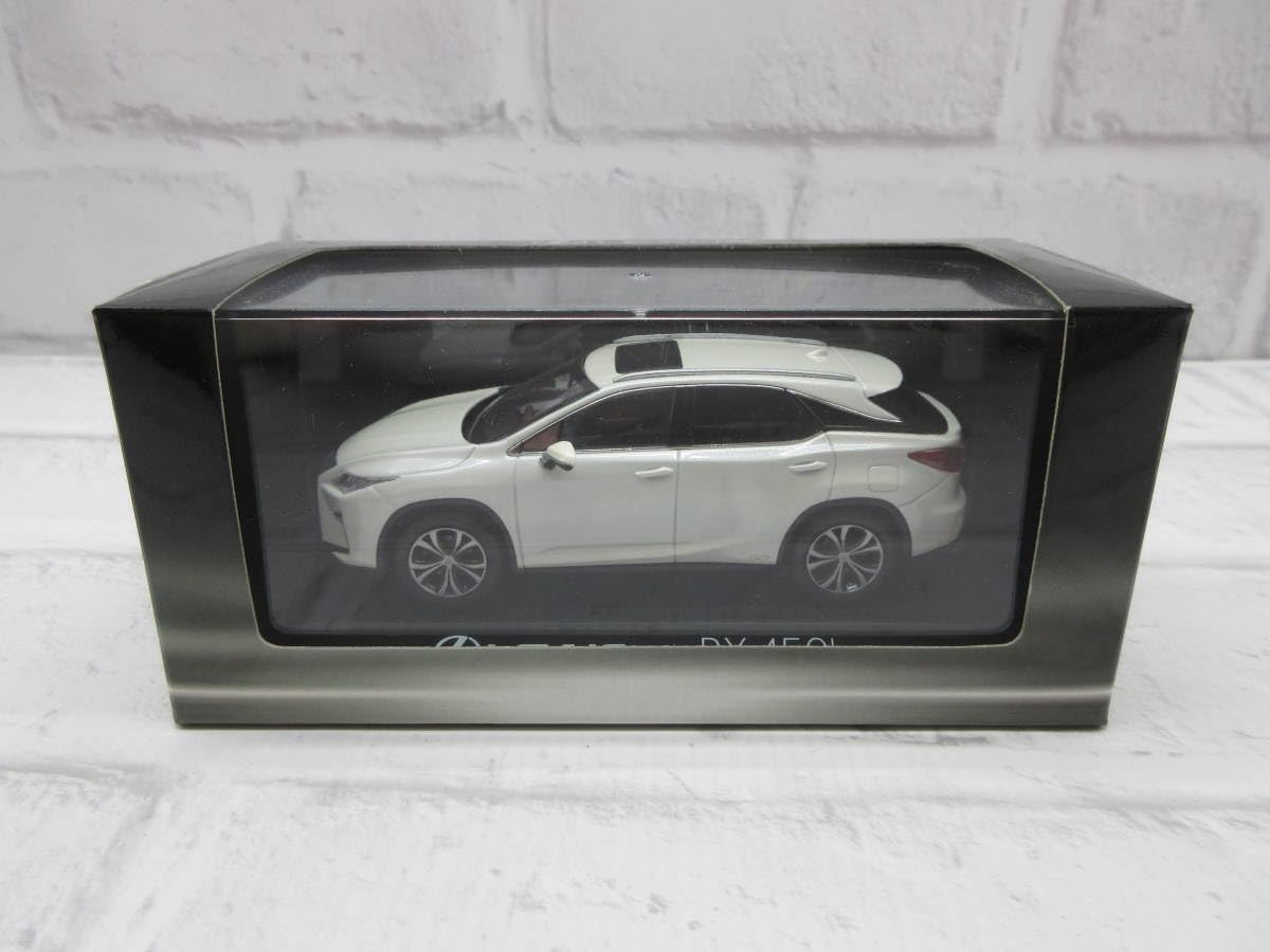 Amazon | ミニカー 1/43 レクサス RX450h ホワイト ディーラー正規品