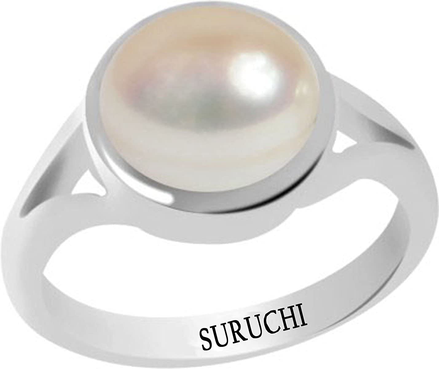 See full amazon price history chart for Suruchi Gems & Jewels Sterling Silver Pearl/Moti 8.25 Ratti or 7.5 Carat Astrological Gemstone Bis Hallmark 92.5% Ring for Men & Women Suruchi Gems & Jewels Sterling Silver Pearl/Moti 8.25 Ratti or 7.5 Carat Astrological Gemstone Bis Hallmark 92.5% Ring for Men & Women (B0793T7QNC) Amazon Price History, Amazon Price Tracker