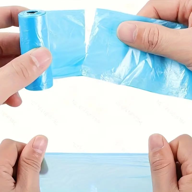 Image of 12 Roll /180 Bags Dustbin Disposable Small Garbage Bag For Car & Dustbin 22x30 cm Leakproof & Durable Waste Bags Trash Bag For Home Office Bathroom Kitchen Bin, Multicolor