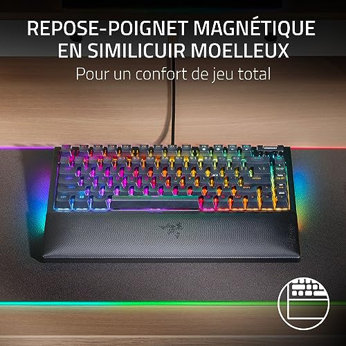 Clavier Razer Blackwidow V4 75% utilisations internationales - vue 8