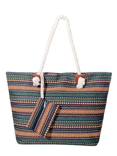 MASADA Badetasche XXL Familie Strandtasche Damen Beach bag groß mit Reißverschluss -...
