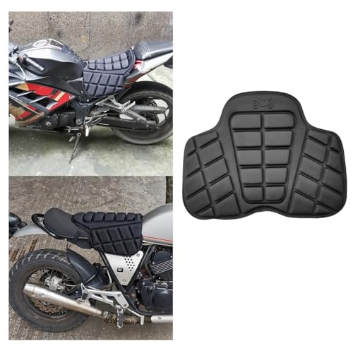 Accesorios cojín de asiento motocicleta para reducir fatiga trasera 2