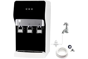 Self-Cleaning Bottleless Water Cooler with Built-in Filtration