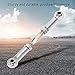 RC Car Turnbuckle, 6Pcs Adjustable Servo Links Tie Rod Aluminum Alloy RC Pull Rod Turnbuckle Rod Linkage Set for RC Hobby Car Model(Silver) Rc Steering Linkage Dilwe Tie Rods Buckle