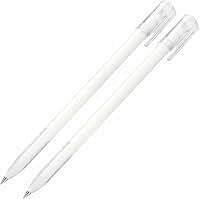 Kit 2 Canetas Gel Branca 0.6mm