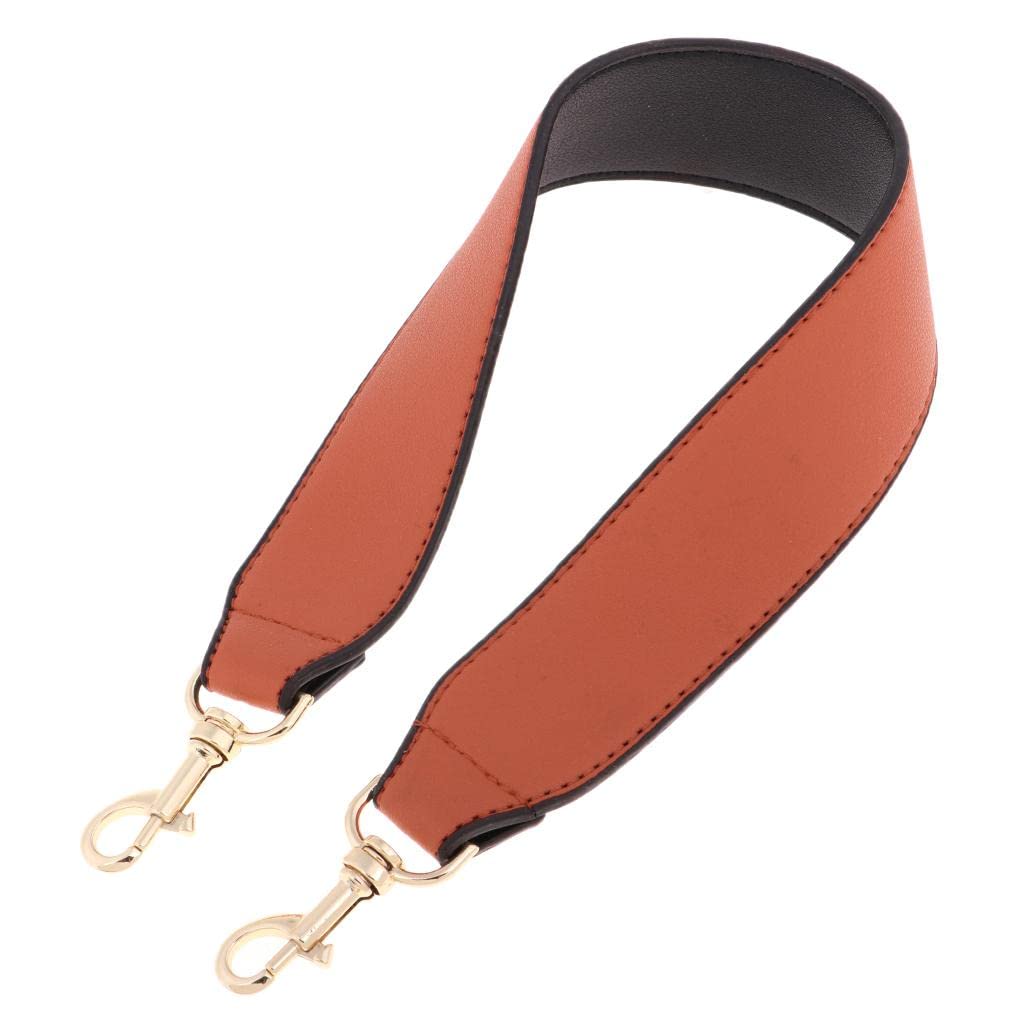 FABLOFT Wide Shoulder Bag Strap Replacement Removable Handbag Purse Tote Strap Brown 4