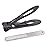 SZQHT Ultra Wide Jaw Opening Toenail Clippers Nail Clippers for Thick Nails Cutter for Ingrown Manicure Set,Pedicure Kit,Men & Women (Gray)