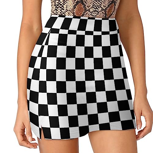 Amazon.com: MENRIAOV Women's High Waist Mini Skirt A-Line Short