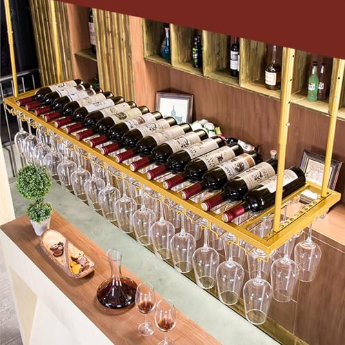 Casier à vin inversé réglable en fer pour libérer de l'espace au sol