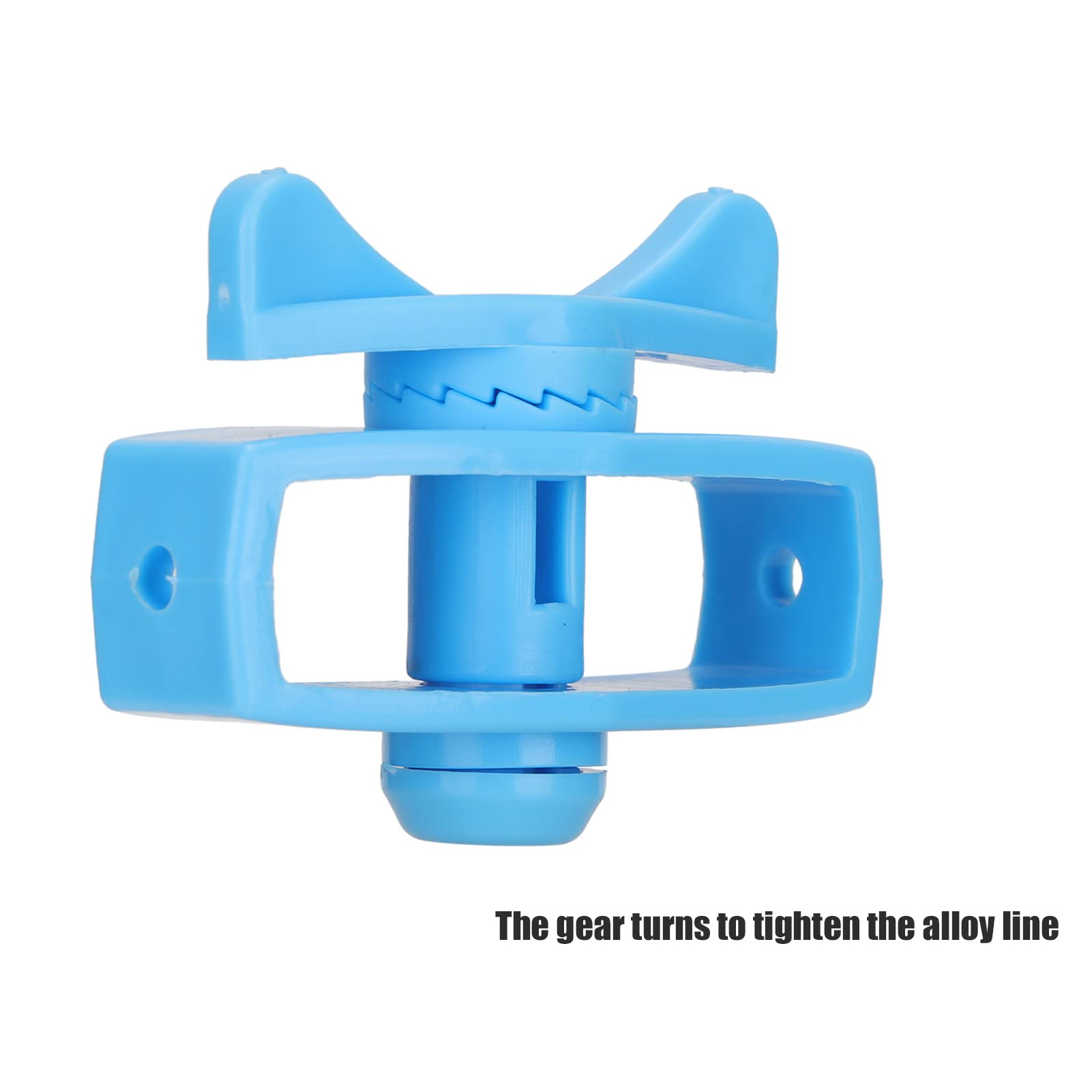 Tenditore per Recinto Elettrico da 50 Pezzi, Tenditore per Recinto Elettrico in ABS, Alta Resistenza e Resistenza All'Usura, Resistente Alle Intemperie e Durevole per Fattoria, Sicurezza (7X5x3cm)
