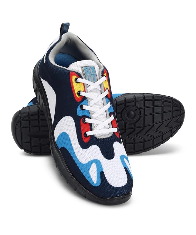 Image of PARAGON PUK1231G Sports Shoes for Men | Stylish Design, Comfortable Cushioned Insole, Lace up and Sturdy Grip for Better Fitting, Breathable Upper Material | Ideal for Everyday Use