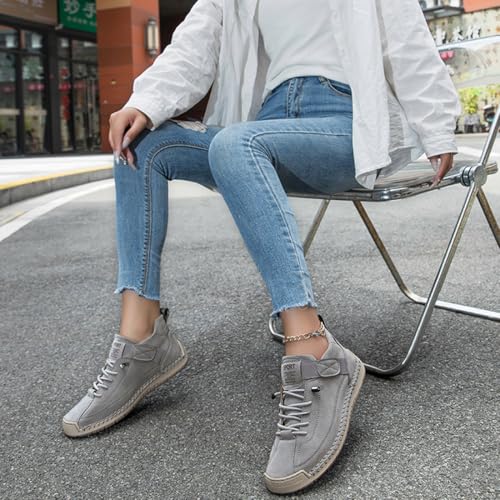 Beelovy Men's EaseStep Slip On Walking Loafers Breathable and Wear-Outdoor Activities in Spring and Autumn2