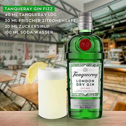 Tanqueray London Dry Gin | Perfektes Gin-Geschenk | Ideale Spirituose für Gin & Tonic | 43,1% Vol | 700ml - Image 7