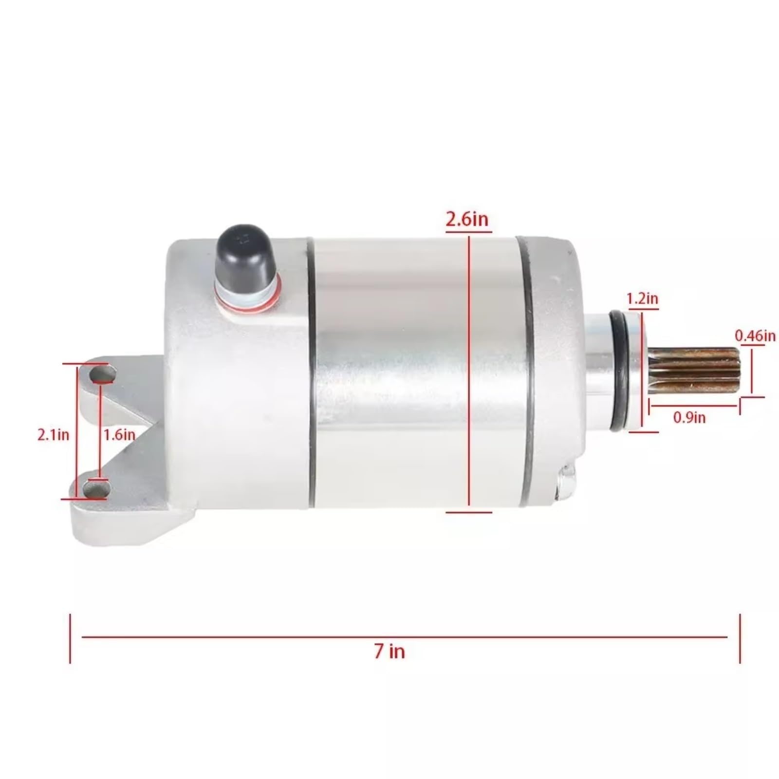 Motor de Arranque eléctrico para Motocicleta TTR250 1999-2004, número de Pieza OEM 4GY-81800-02-00, 4GY-81890-00-00. Reemplazo del Motor de Arranque de la Motocicleta.