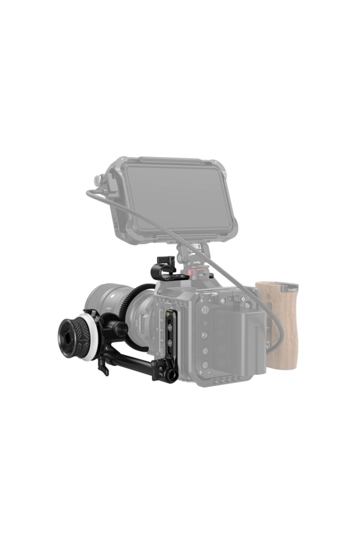 SMALLRIG Mini Follow Focus Zoom Controller per Fotocamere DSLR e Mirrorless, Compatibile con Varie Dimensioni di Obiettivi - 3010C
