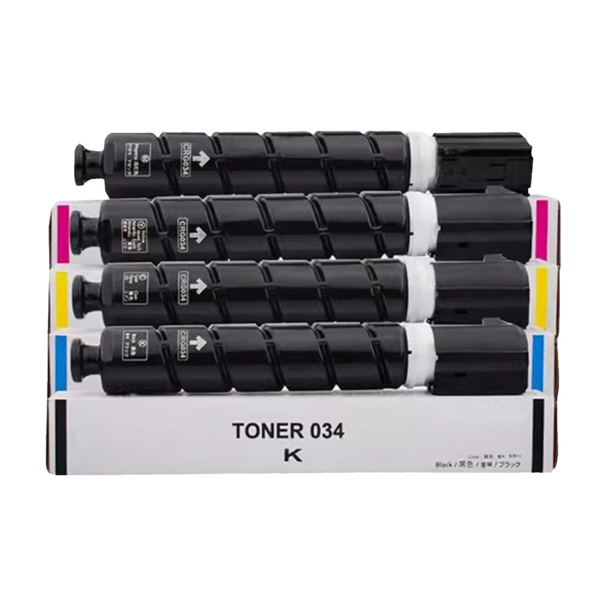 1 szt. MF810Cdn Wkład proszkowy MP820Cdn Carbon C1225iF kopiarka CRG034 (CRG034 żółty)