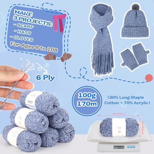 Coopay COOPAYGZM90332 Knitting Kit For Beginners thumb #1