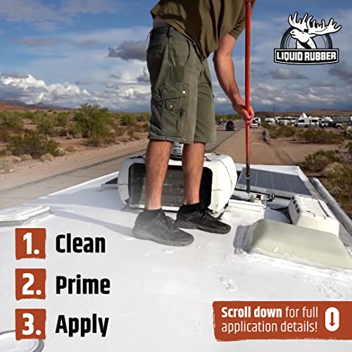 Liquid Rubber 14101 Rv Roof Coating - Solar Reflective Sealant thumb #4