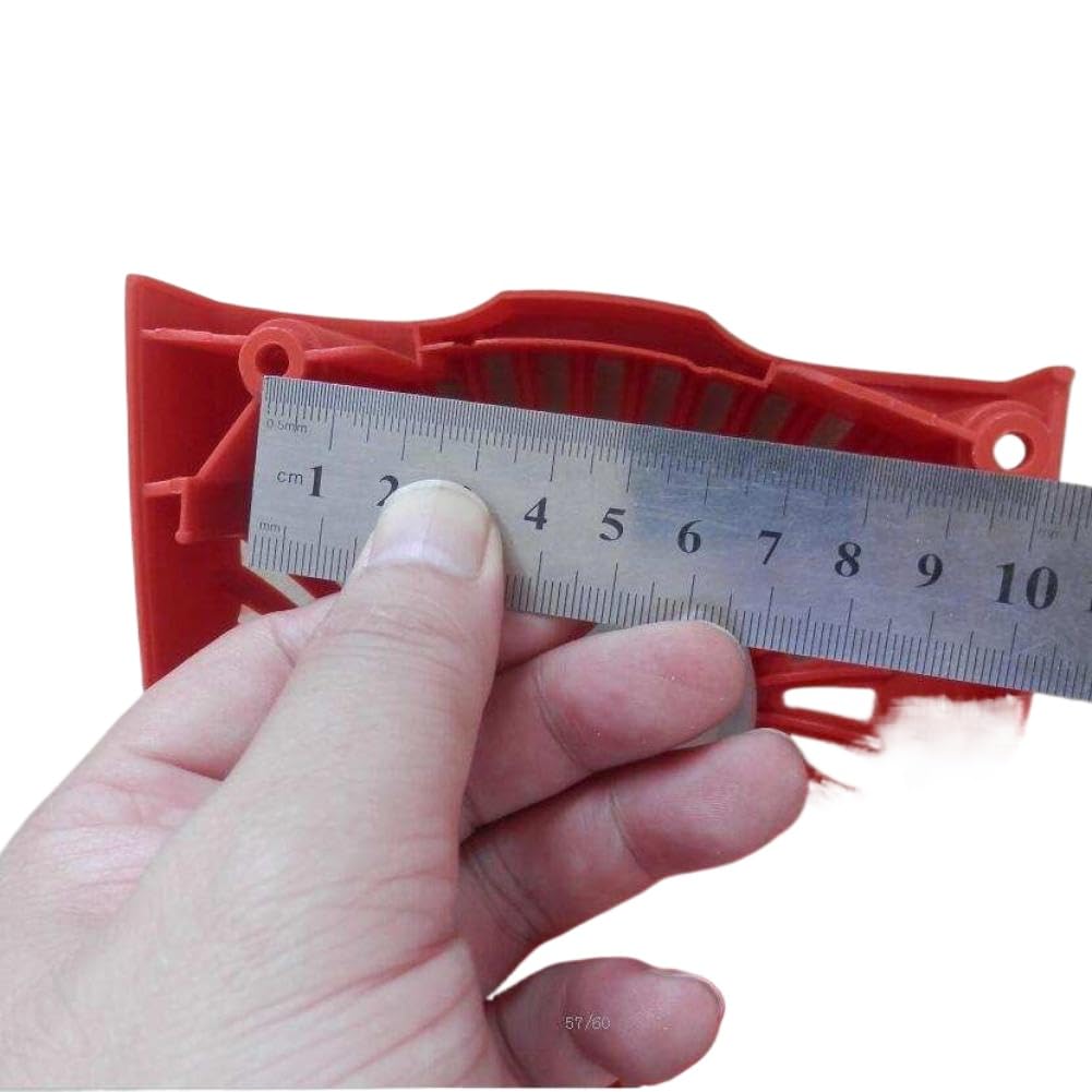 Conjunto de arranque de retroceso con cuerda de agarre de arranque por tracción, resorte de rebobinado y polea para motosierras de 14 pulgadas compatible con los modelos 3600, 3500 y similares
