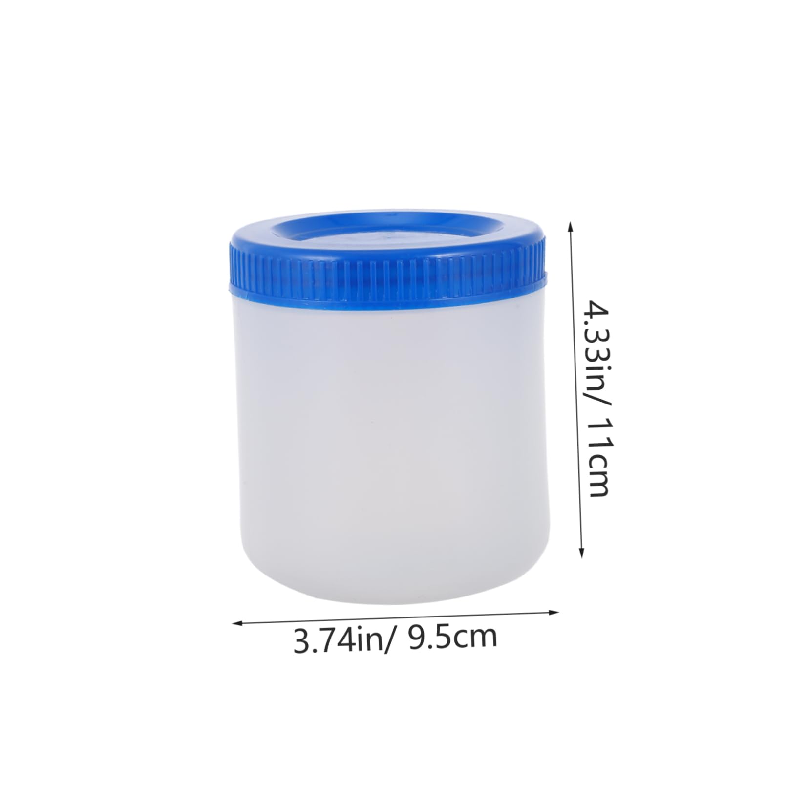 NULYLU 3pcs Thickened Plastic Sealing Can Leakproof Liquid Paint Container Kitchen Liquid Storage Bottle