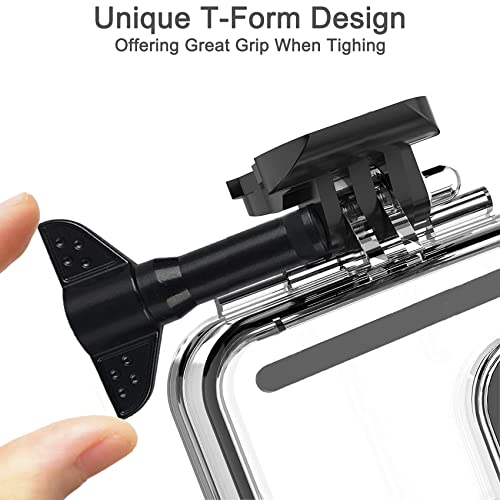 image for OKFUN Waterproof Housing Case for Go Pro Hero 13/12/11/10/9 Black,Prot