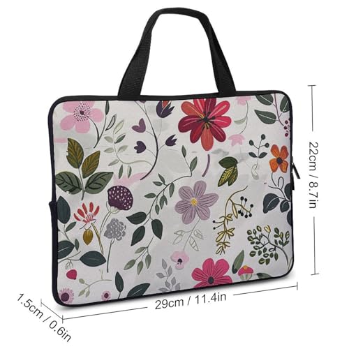 Laptop Shoulder Bag Laptop Bag Computer Bag Full of Greenery Messenger Bag for Unisex miniatura 2