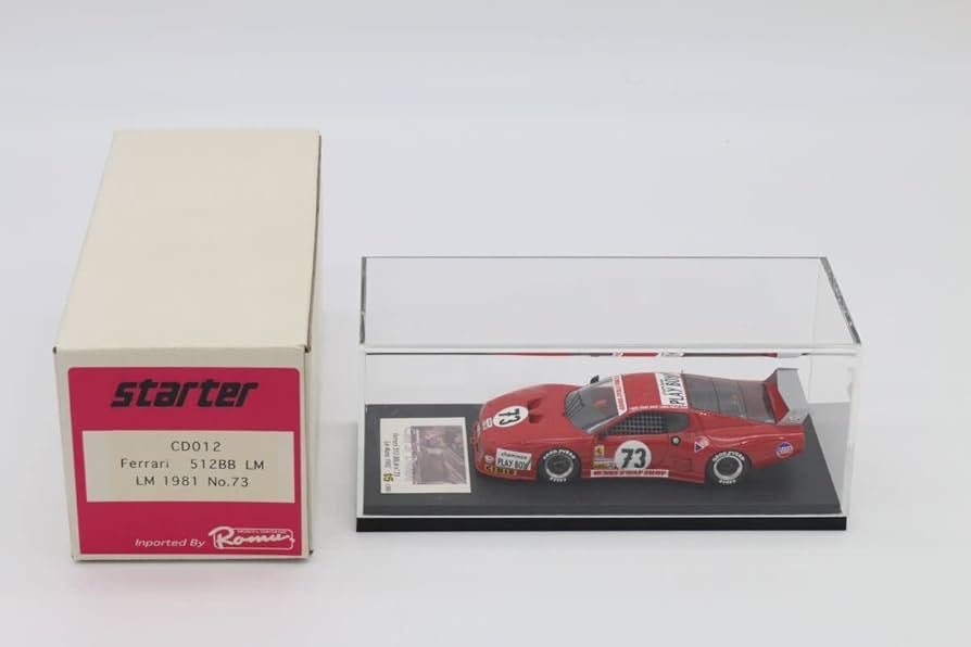ロム製作 Starter (1/43) フェラーリ 512BB LM ロム製作 Starter (1/43) フェラーリ 512BB LM - メルカリ