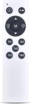 RETROSUN Replacement Remote Control Compatible with UTRYCO UC-2481 UT-2482, WITHSTAR YMWS011 YMWS012 YMWS014 YMWS013 UTRYUP UT-2482 SogesGame Whole Body, for MERACH Vibration Plate Exercise Machine