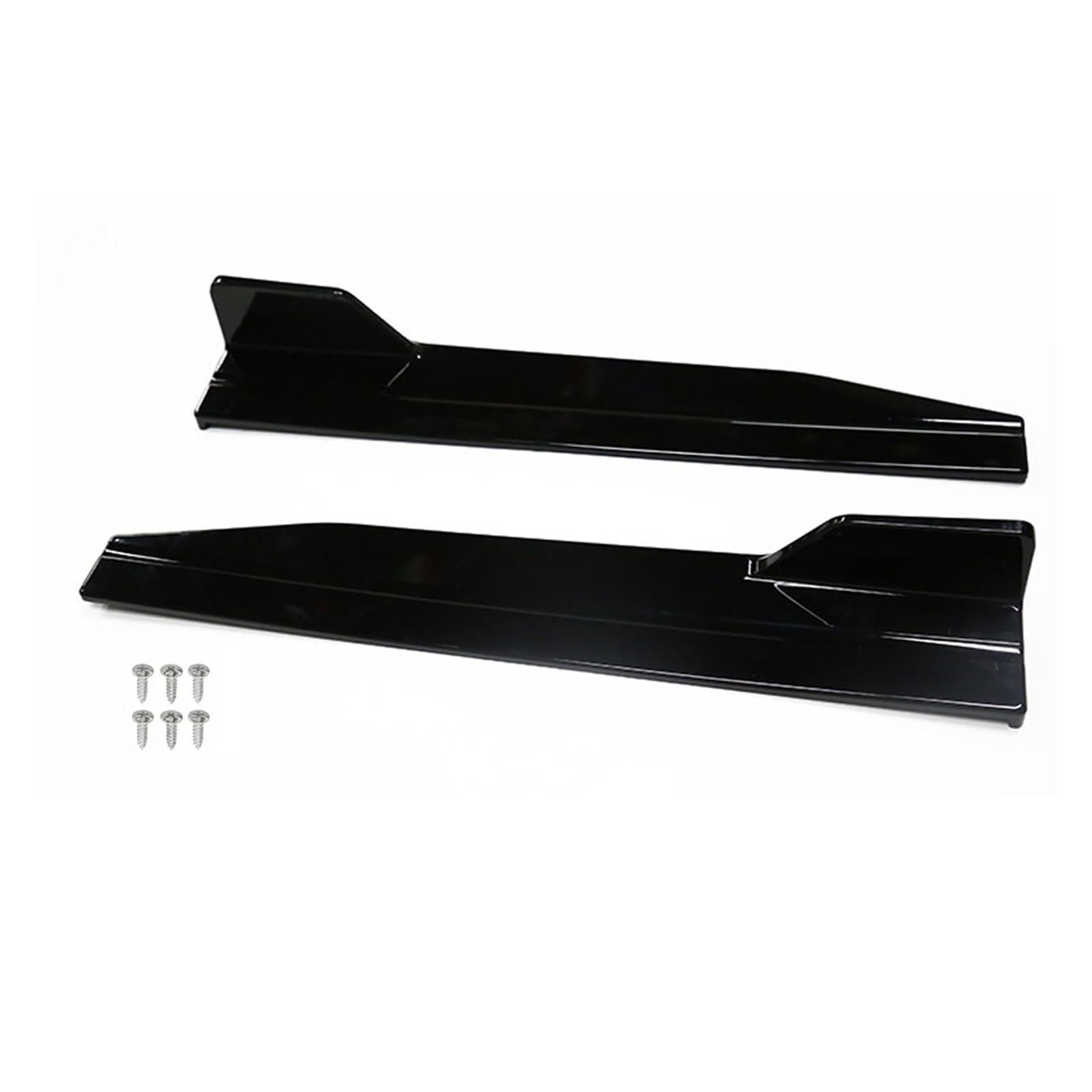 Faldones laterales coche 56cm divisores extensión protector labios parachoques 6
