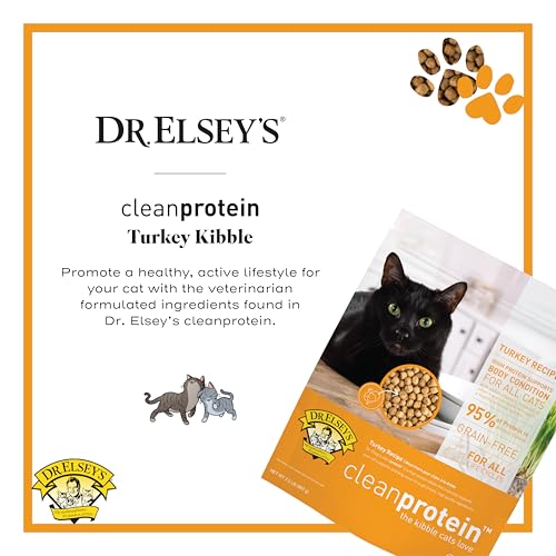 Image of Dr. Elsey's cleanprotein Turkey Cat Kibble 2 lb. Bag