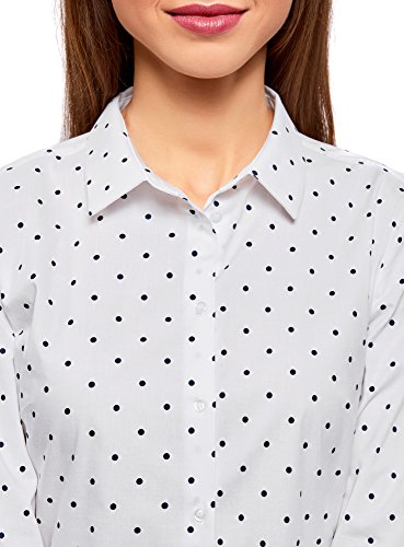 Oodji Ultra Camicia da Donna in Cotone Basic
