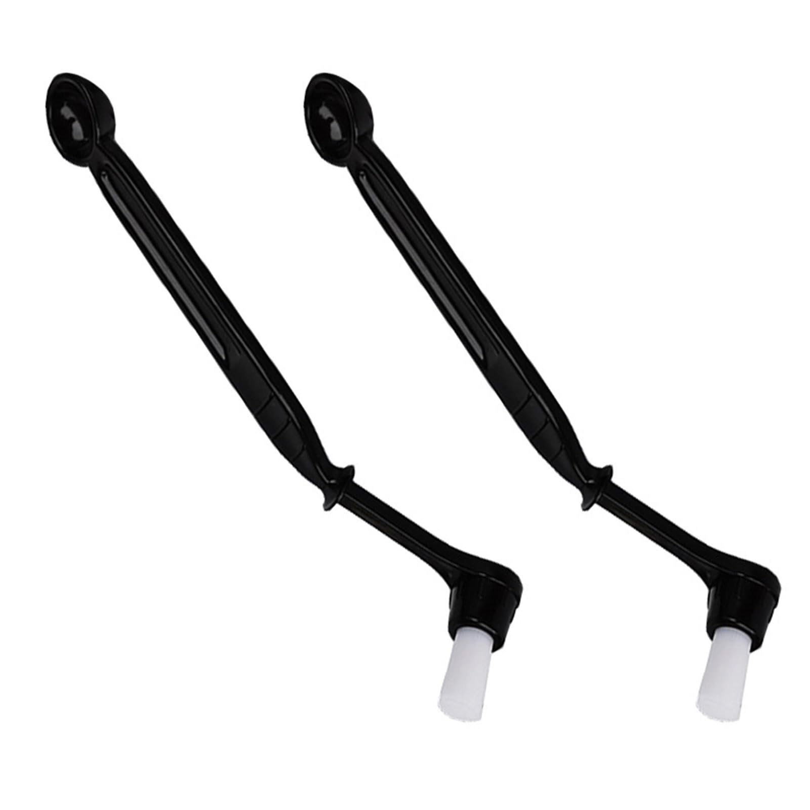 Buxuaaaa B Uxuaaaa 2 Pack Long Handle Coffee Grinder Rush With Spoon Head Ergonomic Grip Espresso Machine Cleaner Tool Replaceable Head Espresso Machine Rush