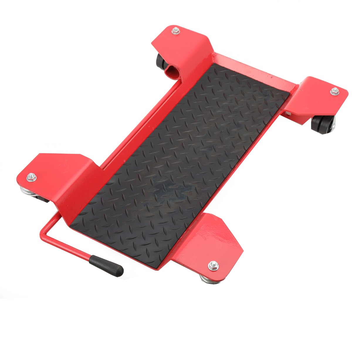 Carrello Motociclistico 360Kg Con Ruote Girevoli 360° Antiscivolo Per Spostamento Facile Moto Manutenzione Garage Autofficina Inverno Carrello Sposta Moto