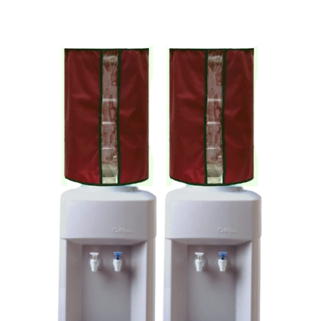 Water Bottle Cover 20 Liter| Dispenser Bottle Cover |Water Dispenser Bottle Cover | 20 Liter Water Bottle Cover with Water Level Indicator (Maroon)-Pack of 2 (B0BLLYHNFN) Amazon Price History, Amazon Price Tracker