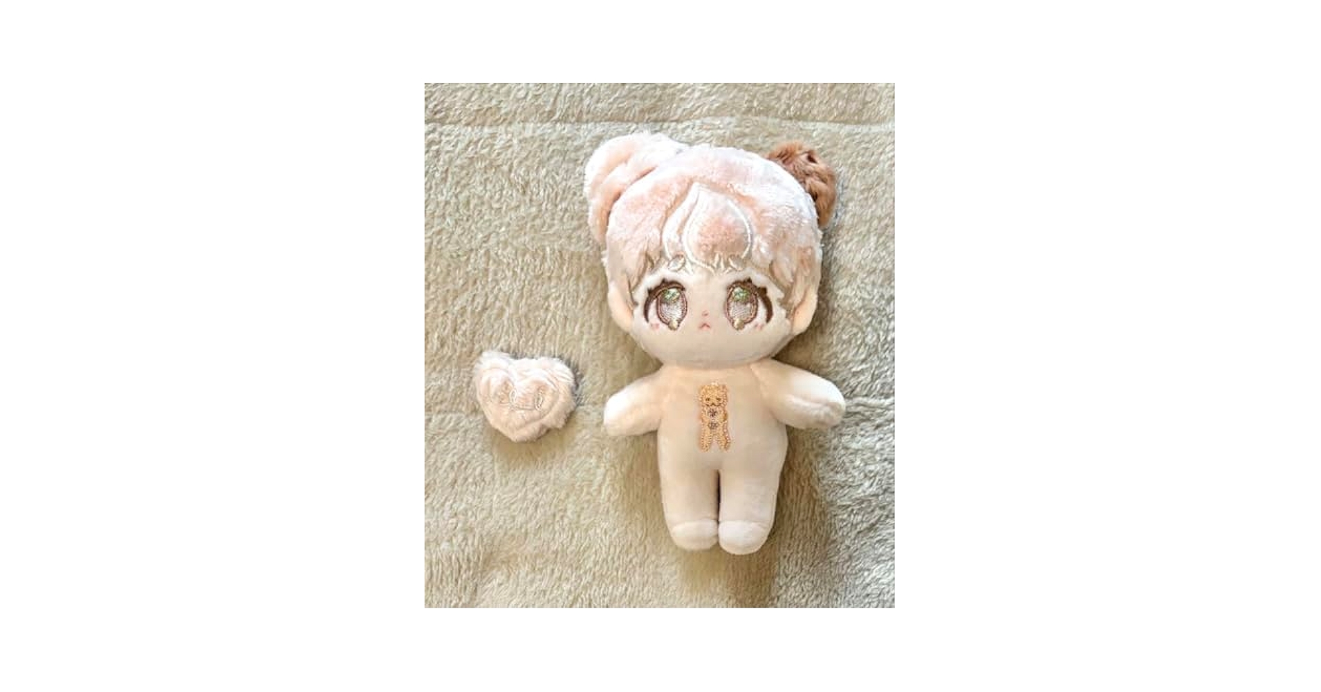 ゆ*⭕様 自作ぬいぐるみ　10cm 無属性　紫　犬　骨なし ゆ*⭕様 自作ぬいぐるみ 10cm 無属性 紫 犬 骨なし - メルカリ