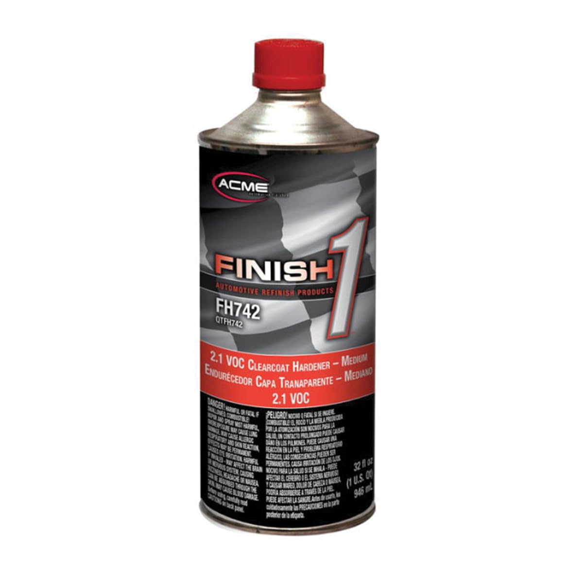 Finish 1 2.1 Clearcoat Hardener - Medium - FH742