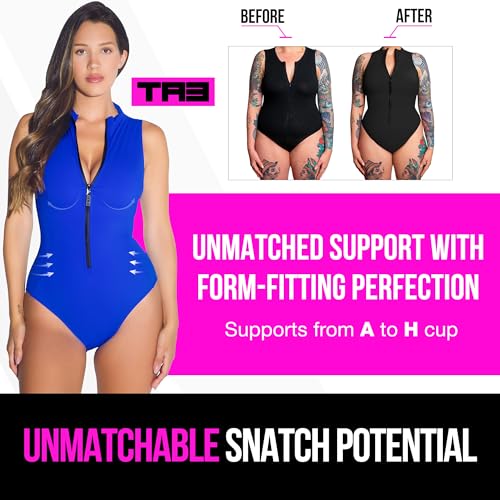 TA3 Sleeveless Surfy Swimsuit for Women - Sculpting & Tummy Control Swimsuits for Women - Patented Construction4
