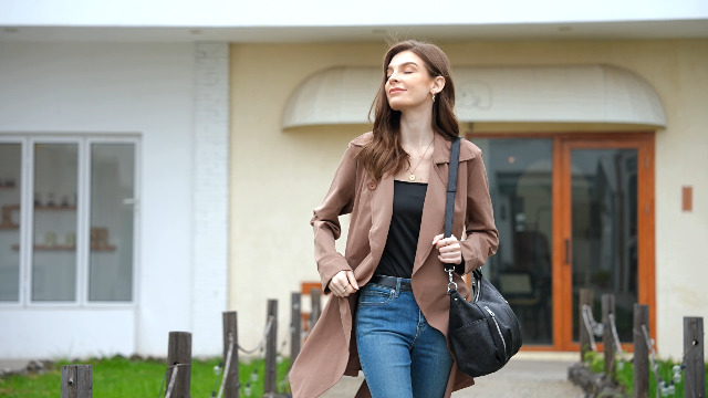 Bolso Hobo de Cuero para Mujer miniatura 7