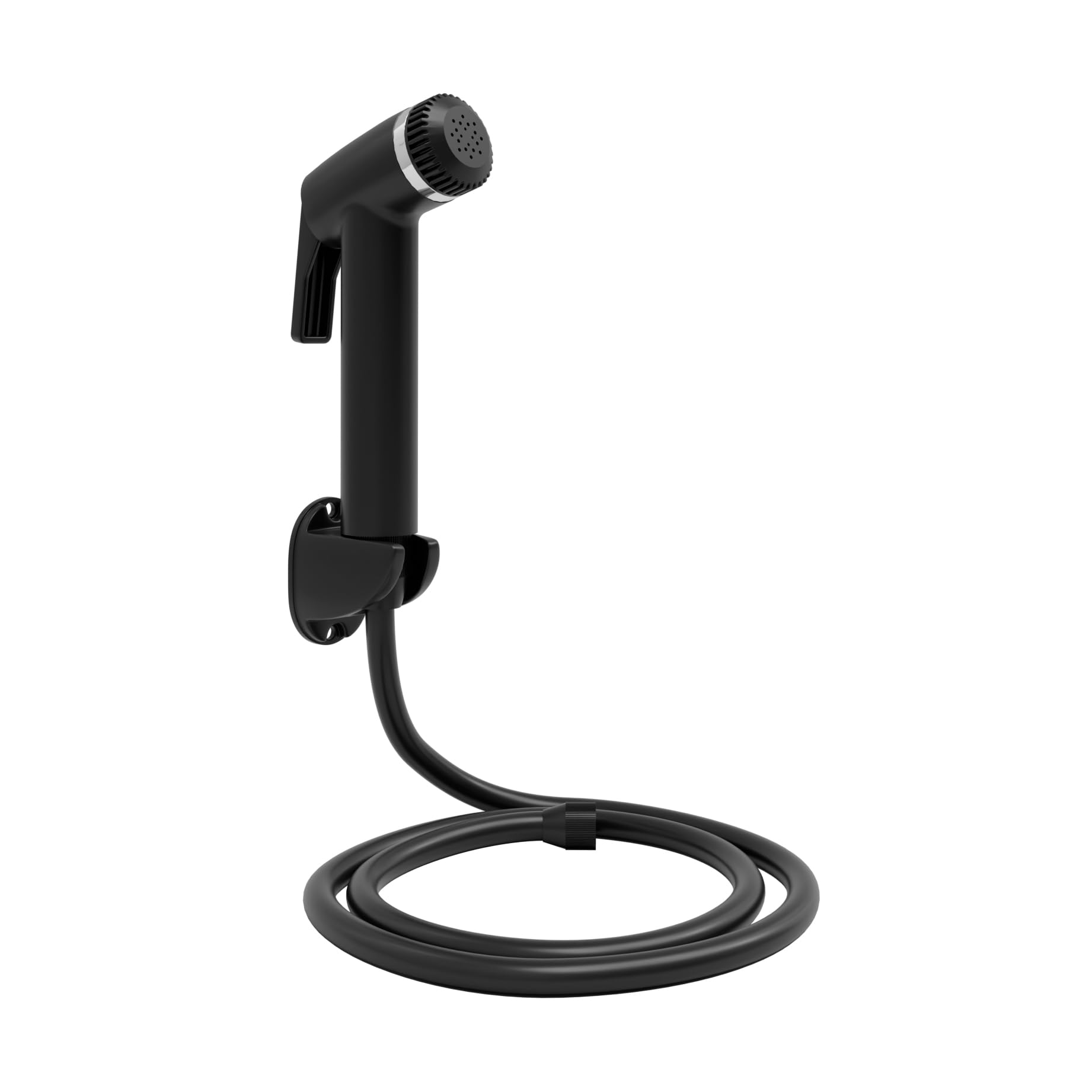 HARDSTONE Health Faucet for Bathroom with 1 Year Warranty | High Pressure Jet Spray Gun | Rustproof ABS Body with 1.2m Hose & Holder | Superior Hygiene & Multipurpose Cleaning | Black
