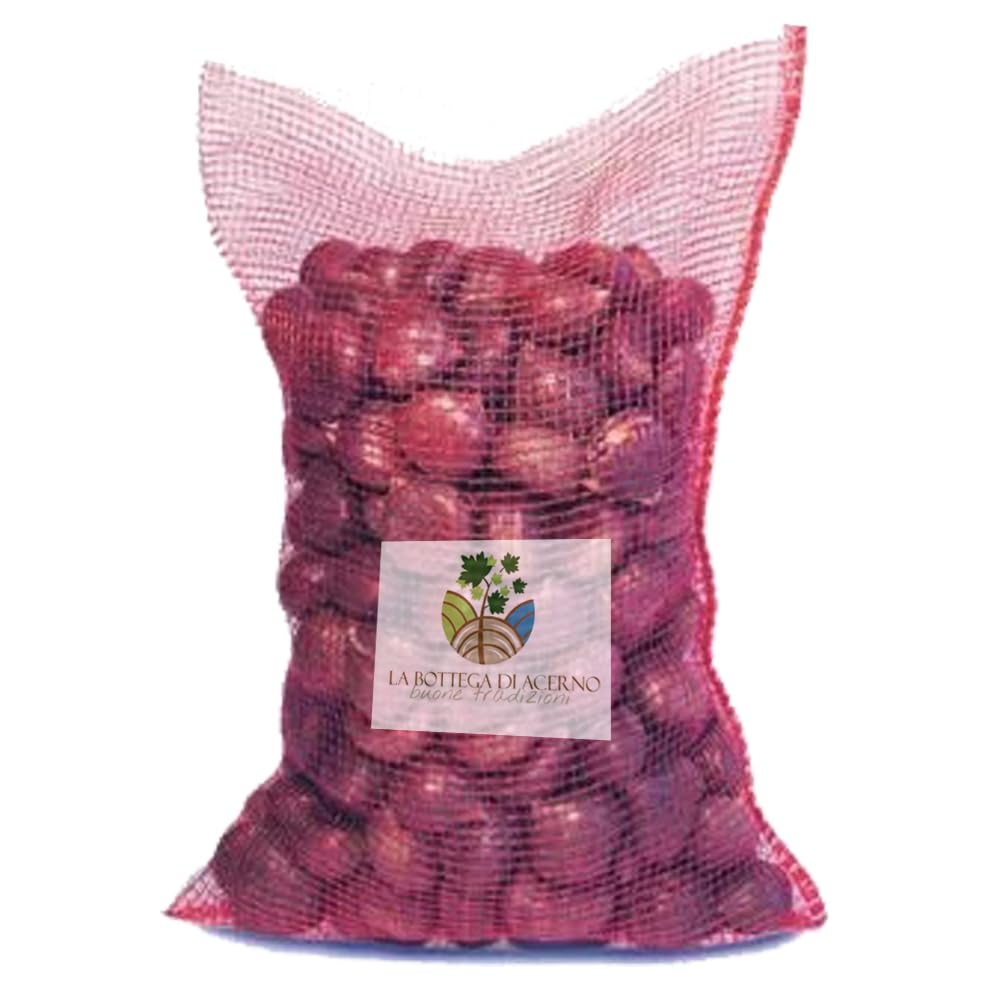 Castagna Bottega di Acerno | Sacco Castagne con Guscio 5Kg | Dimensione 65-70 | 100% Italiane | Campania Monti Picentini | Raccolte a Mano