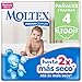 Moltex Premium Comfort Couches Taille 4 (9-15 kg) - 50 couches