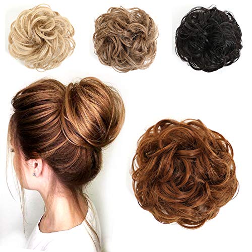 Rosa Star Synthetic Hair Bun Extensions Messy Hair Pieces for Women Chignon Hairpiece (30#)