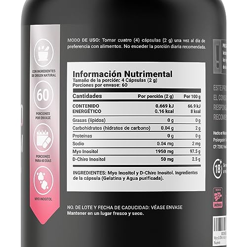 Colágeno, inositol y colina Marca B Life Company (2)