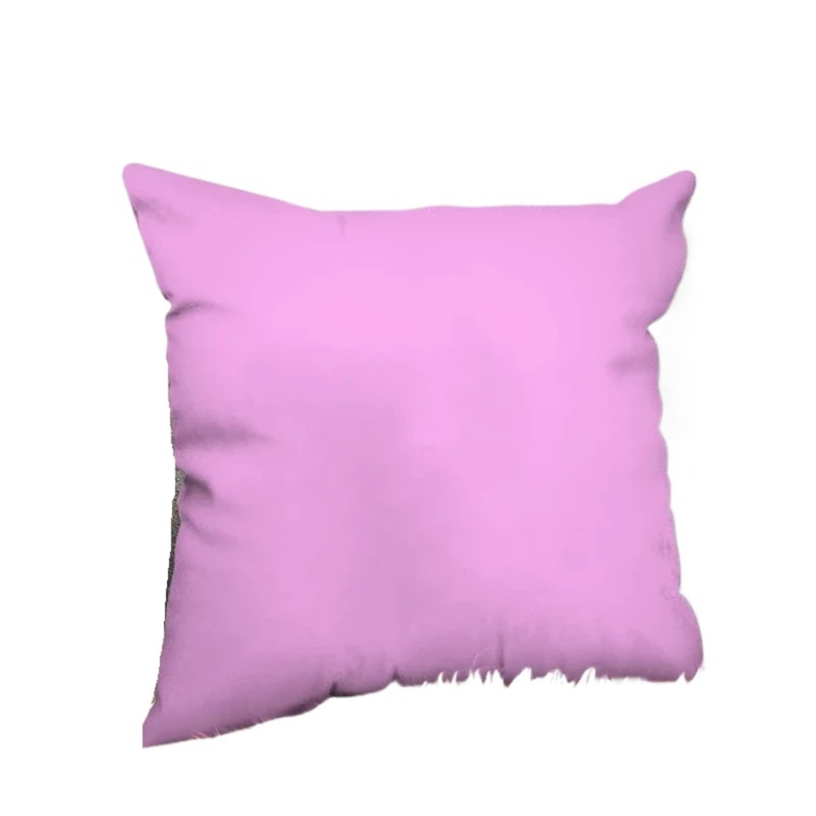 SHBHWS Solid Color Pillowcase Silk Pillowcases For Pillows 45x45 Pillow Cases Decorative Fall Decor Cushion Cover 40x40cm For Living Room Sofa(Pink,40x40cm)