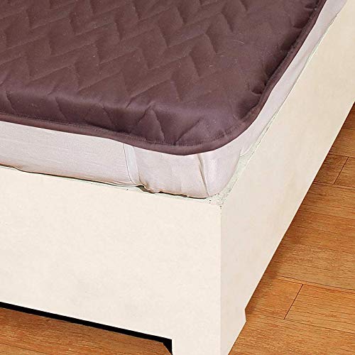 Image of AKIN Premium Waterproof and Dustproof Double Mattress Protector Brown (72X72 Inch)
