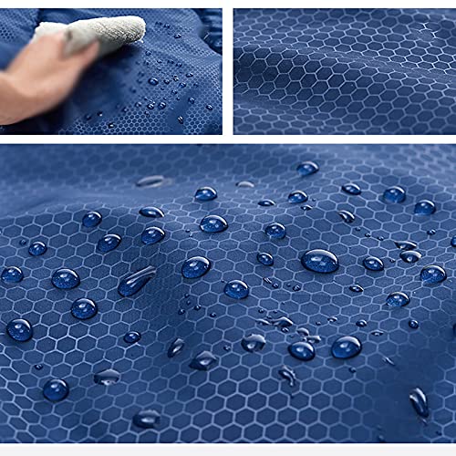 Bequemer Schlafsack Verdicken kalkisch-Outdoor-Camping-Schlafsack, um den warmen erwachsenen Schlafsack zu halten Indoor- und Outdoor-Aktivitäten ( Farbe : Medium cyan , Size : 220x75cm ) - Image 6