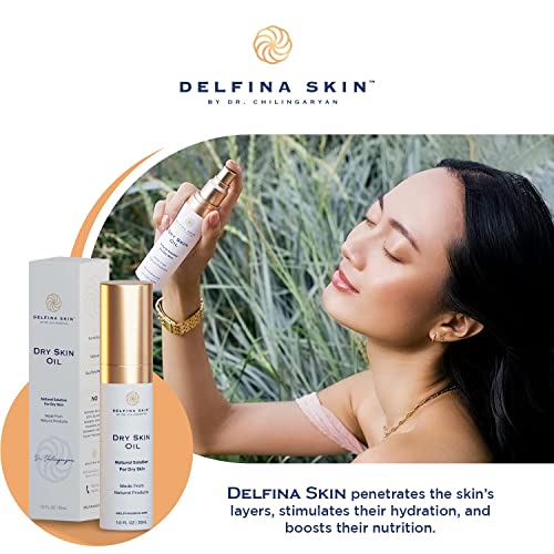 Delfina Skin 860001991802 Delfina Dry Skin Oil - Eczema Psoriasis Treatment For Skin | Fast Absorbing And More Effective Than Lotion thumb #4