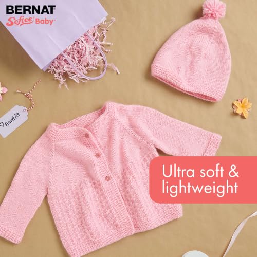 Image of Bernat Softee Baby Princess Pebbles Yarn - 3 Pack of 120g /4.25oz - Acrylic - 3 DK (Light) - 310 Yards - Knitting /Crochet