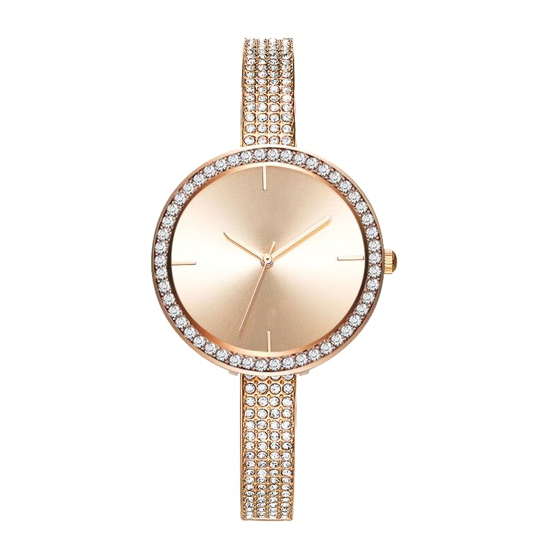 Watches for Women Dress Fashion Analog Quartz Watch Diamond Stainless Steel Lady Watch (B0D81HGPMH) Amazon Price History, Amazon Price Tracker
